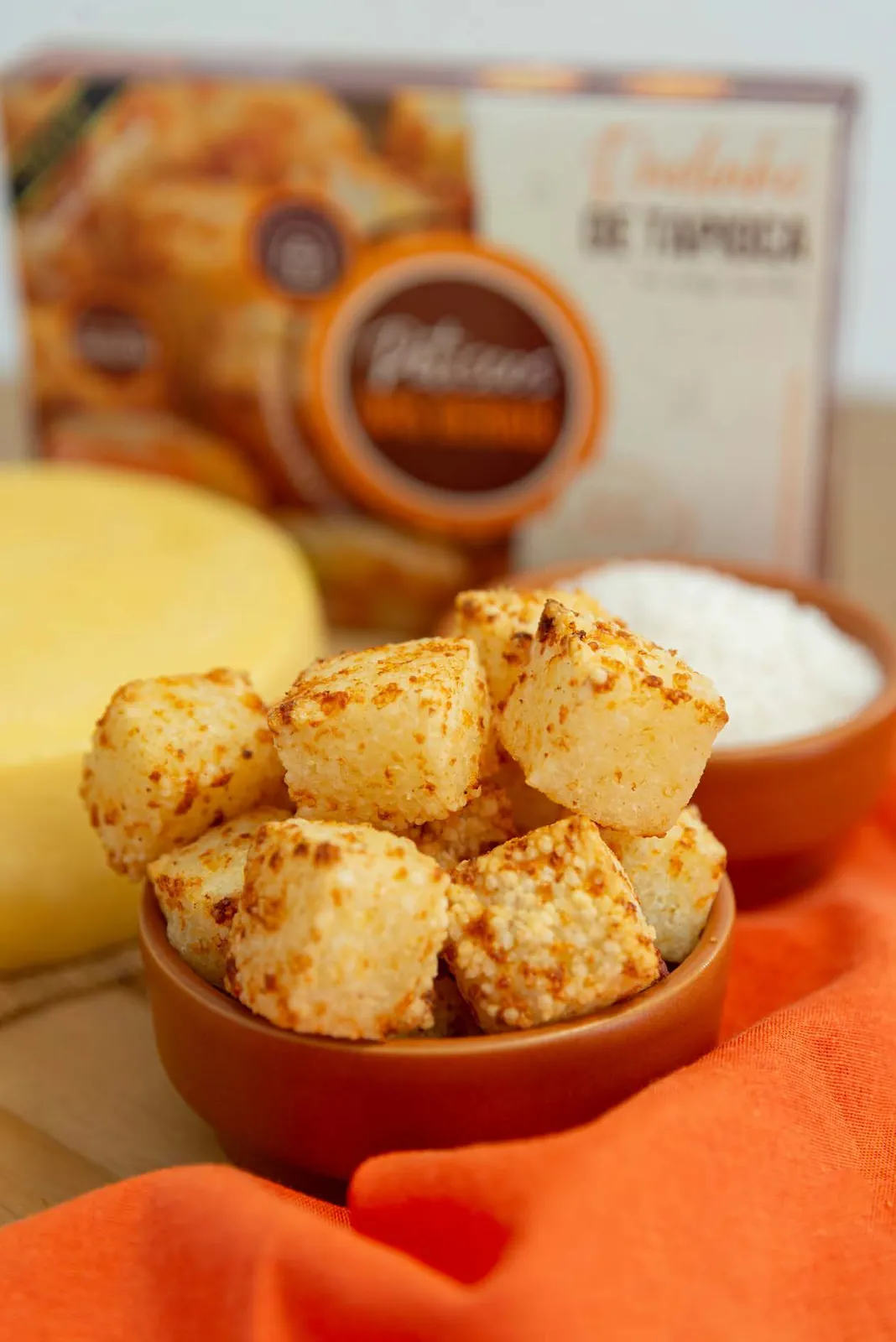 Dadinho de Tapioca com Queijo Canastra